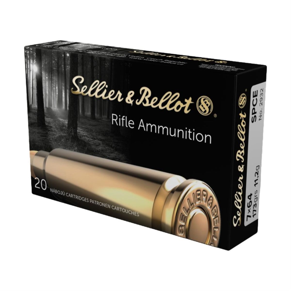 SPCE | 11.2g | 173gr | 7x64 | 20 Schuss