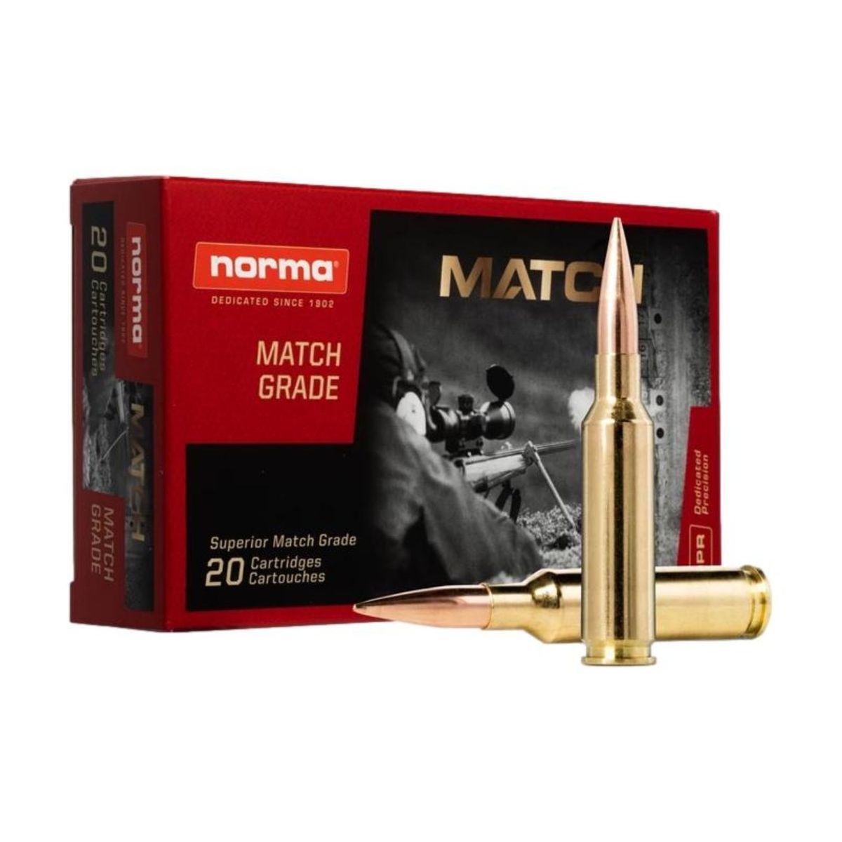 Golden Target | 8.4g | 130gr | 6.5 Creedmoor | 20 Schuss