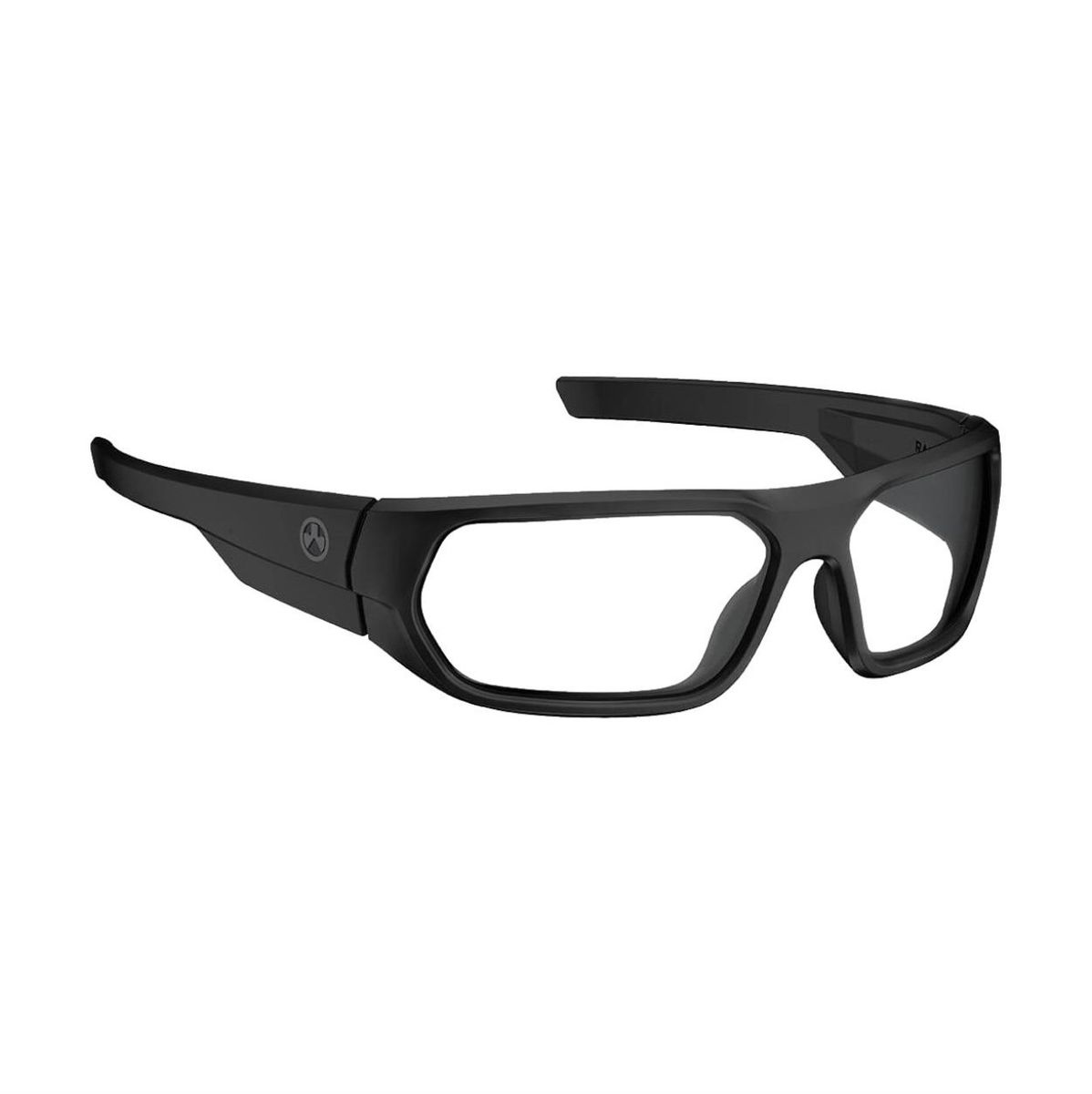 Radius Eyewear | Non-Polarized | Schwarz | Clear Lens with no Mirror