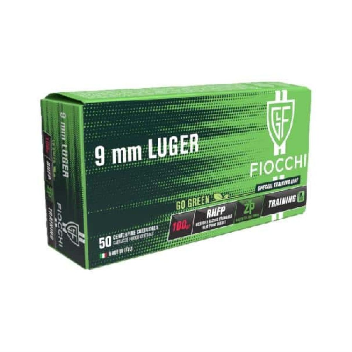 Frangible RHFP | 6.48g | 100gr | 9mm Luger | - 50 Patronen