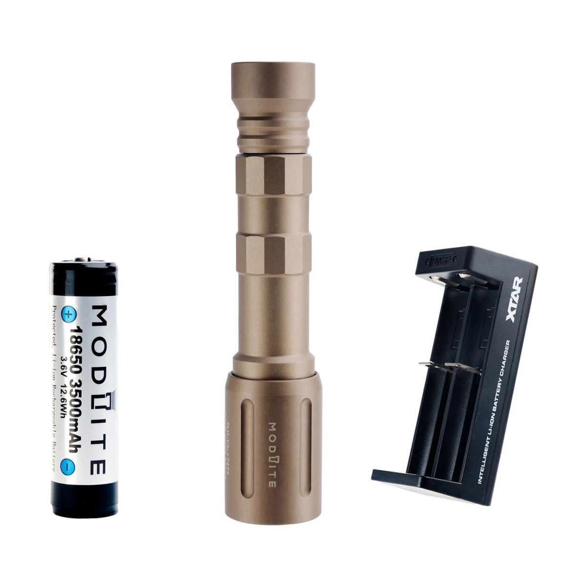 PLHv2-18650 WML Package | 1350 Lumen | 54'000 Candela - FDE