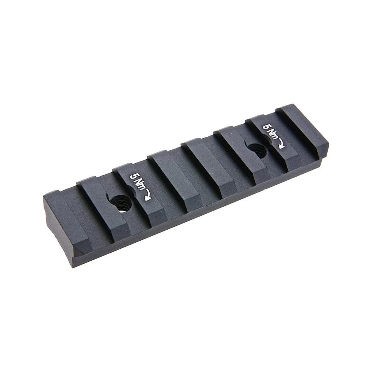 Aluminium Picatinny Rail | HKey | 7 Slots - RAL8000