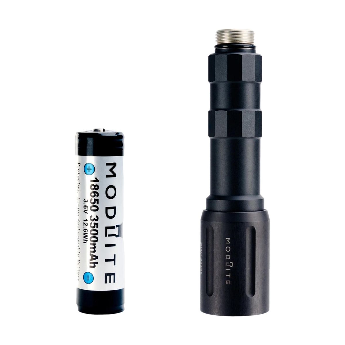 OKW 18650 WML (no tailcap or charger) | 680 Lumen | 69'000 Candela - Schwarz
