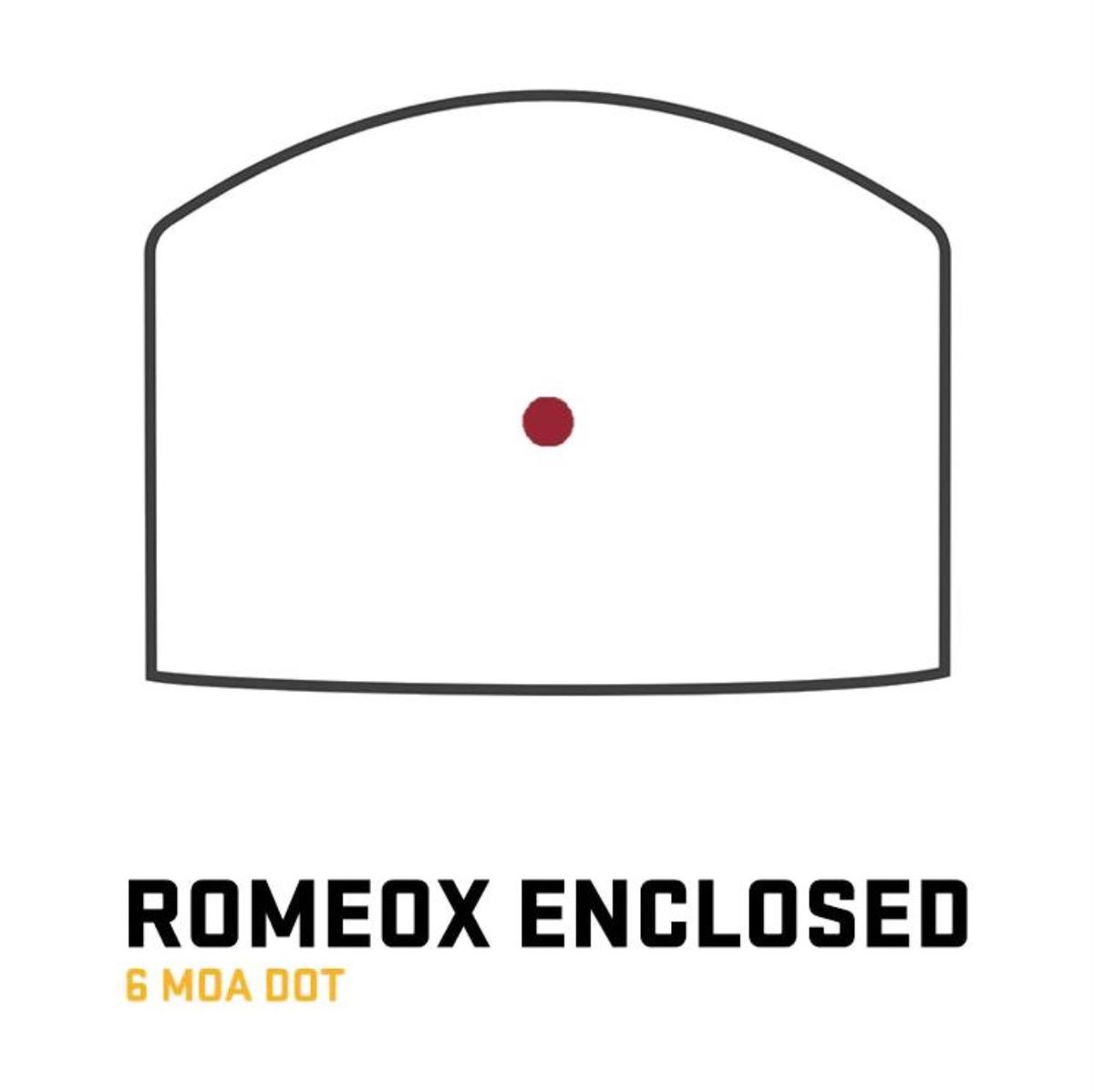 ROMEO-X PRO | Enclosed | Schwarz | 6 MOA