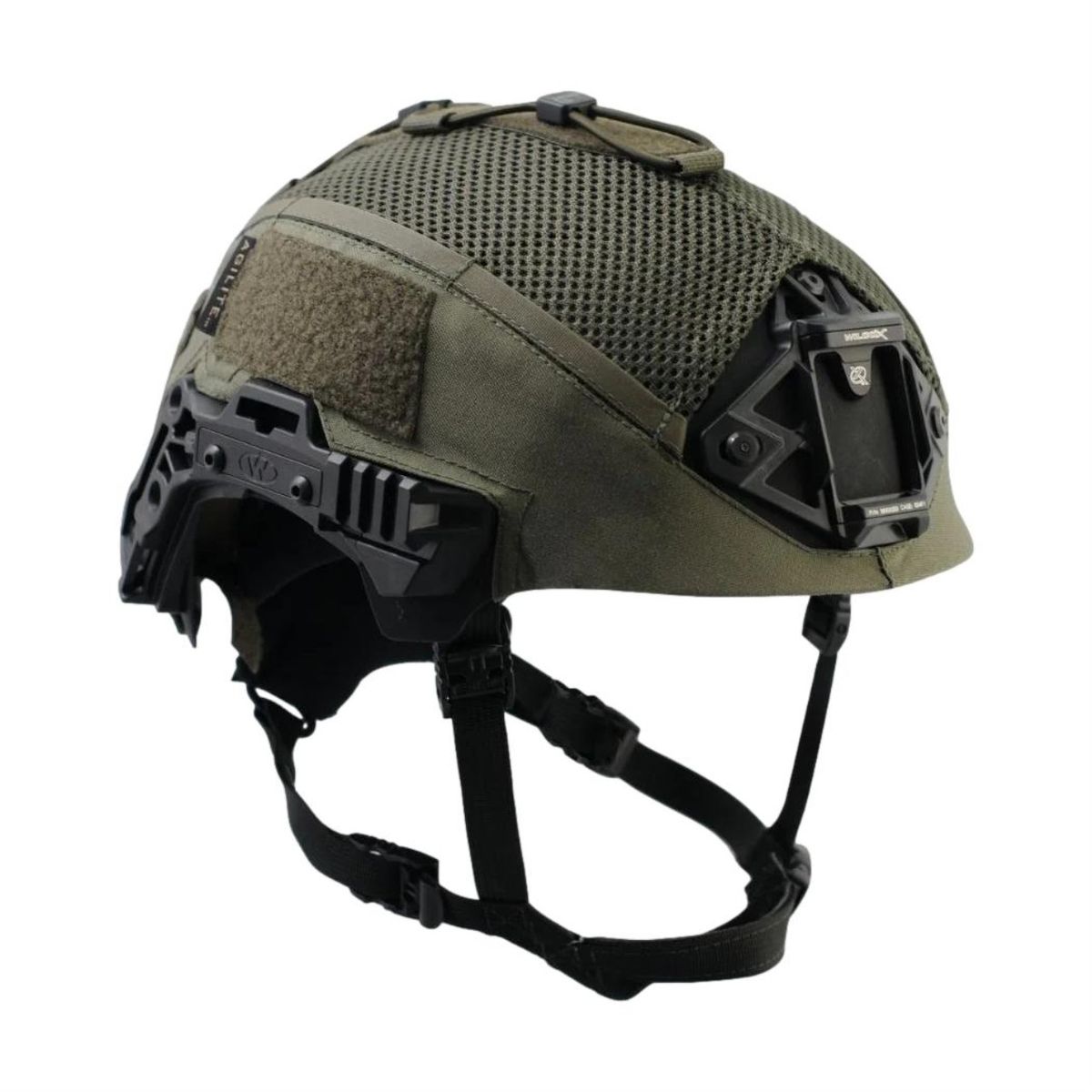 Team Wendy Exfil Carbon | Helmet Cover - Ranger Green, Large (M/L)