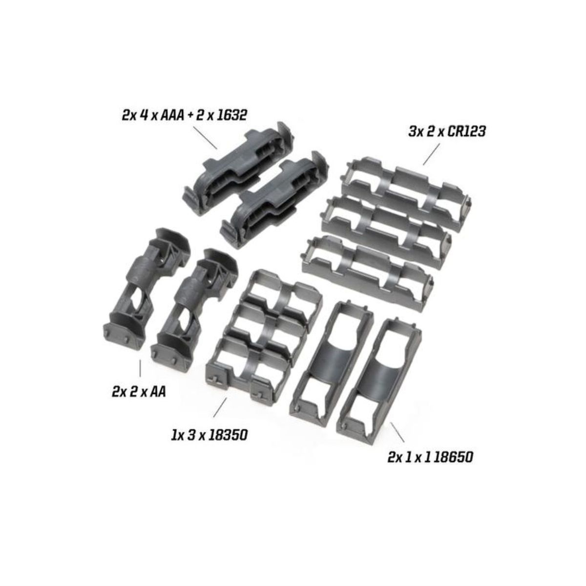 CellVault CV5M Accessory Pack | Grau