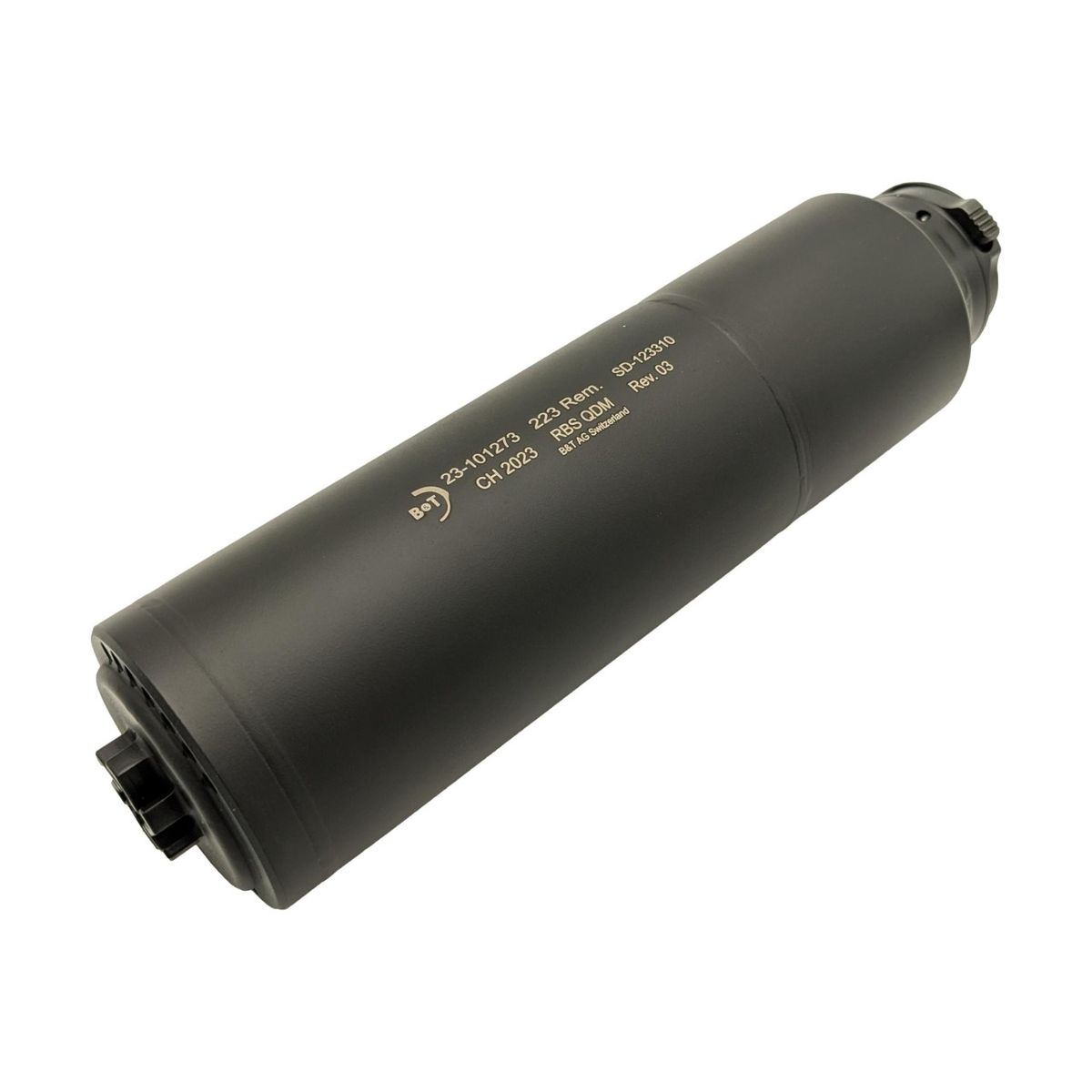 Gewehr-Schalldämpfer RBS | 5.56x45mm | .223 Rem. | M.A.R.S. QD | Schwarz