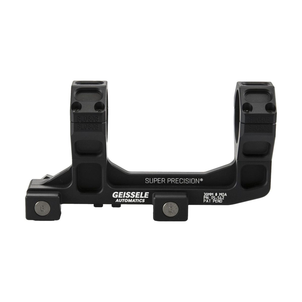 Super Precision Scope Mount | 1.93" | for AR 15 | Ø30mm - Schwarz