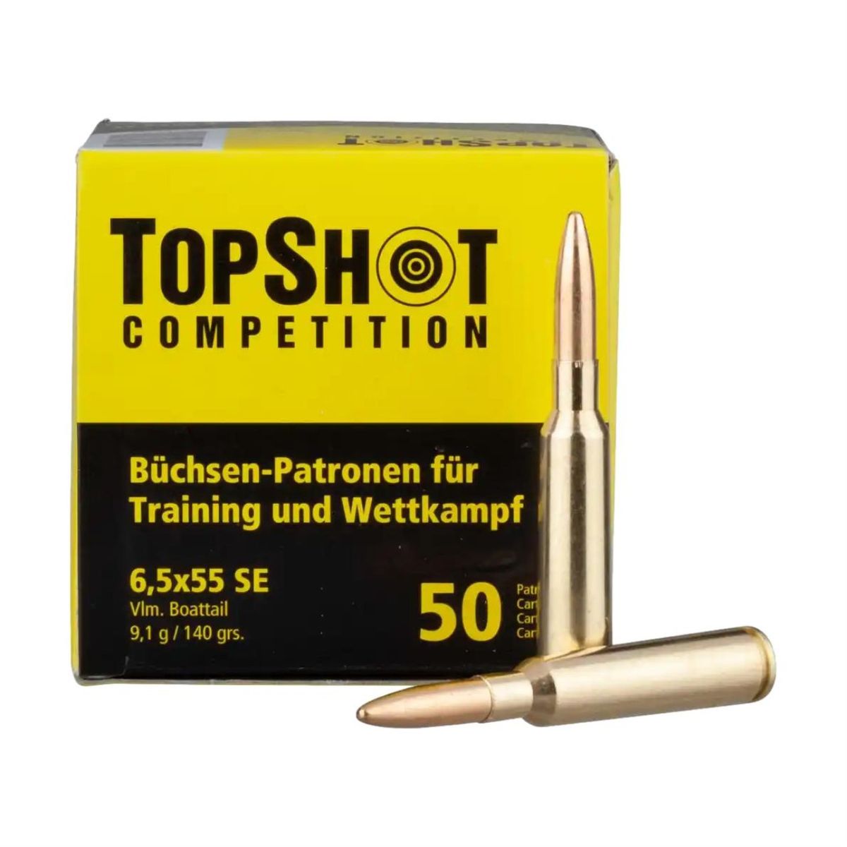 Competition | 9.1g | 140grs | 6.5x55mm SE | 50 Schuss