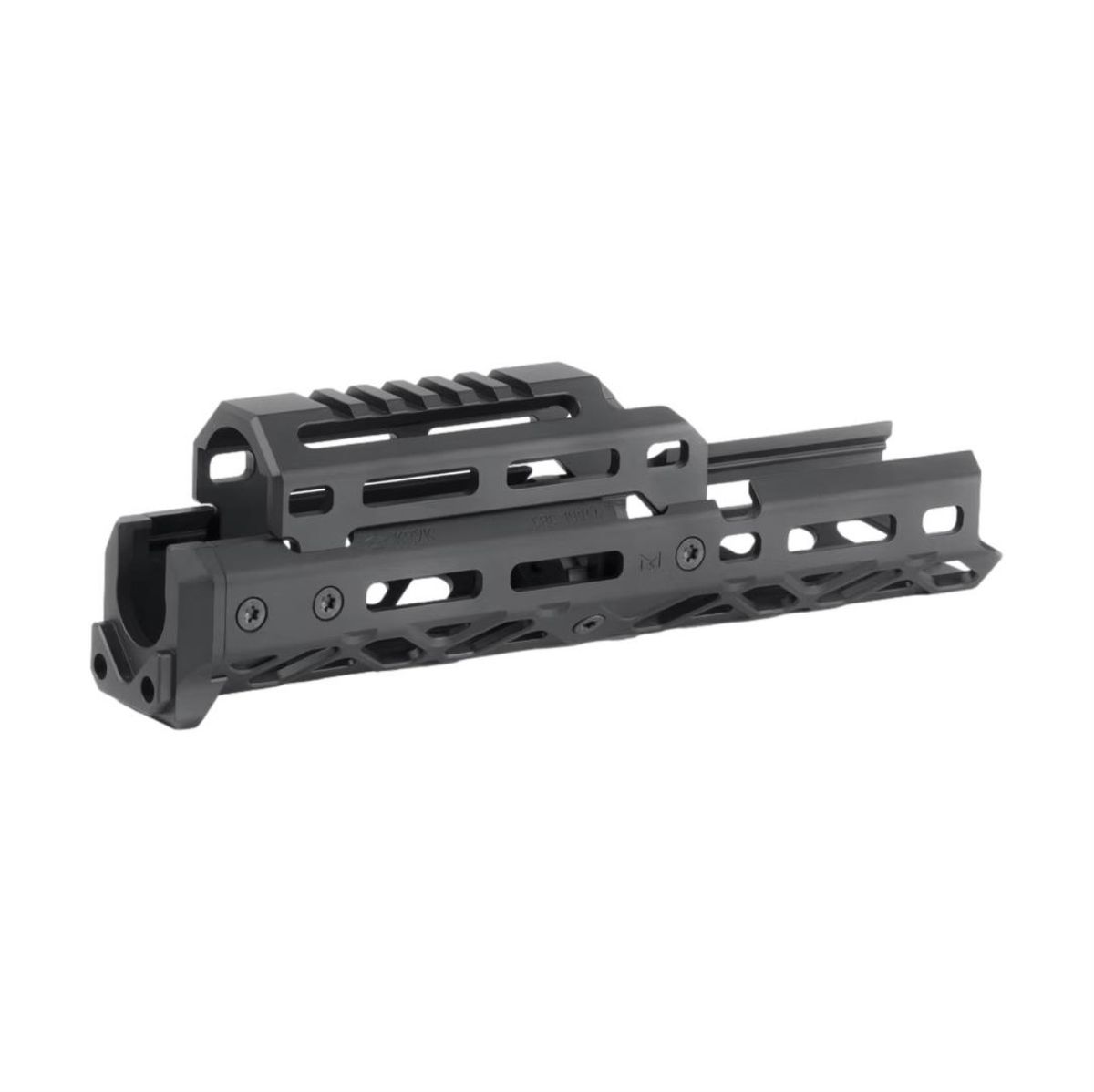 Long Handguard mit Short Top Cover | AKS-74U | M-LOK | Schwarz