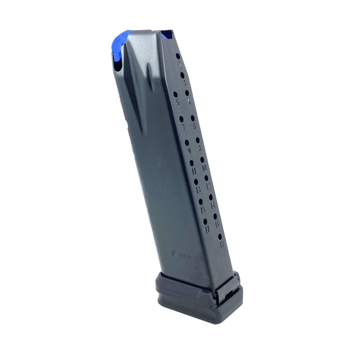 PDP Steel Frame Match Magazin | 9mm Para | 20 Schuss | Aluboden BLK
