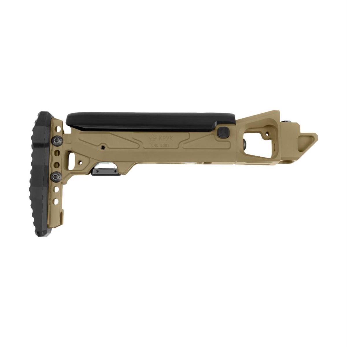 Universal Telescopic Buttstock | Fixed Adapter | Coyote