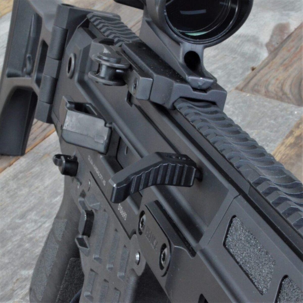 CZ Bren 2 Offset Charging Handle | - Schwarz, RECHTS