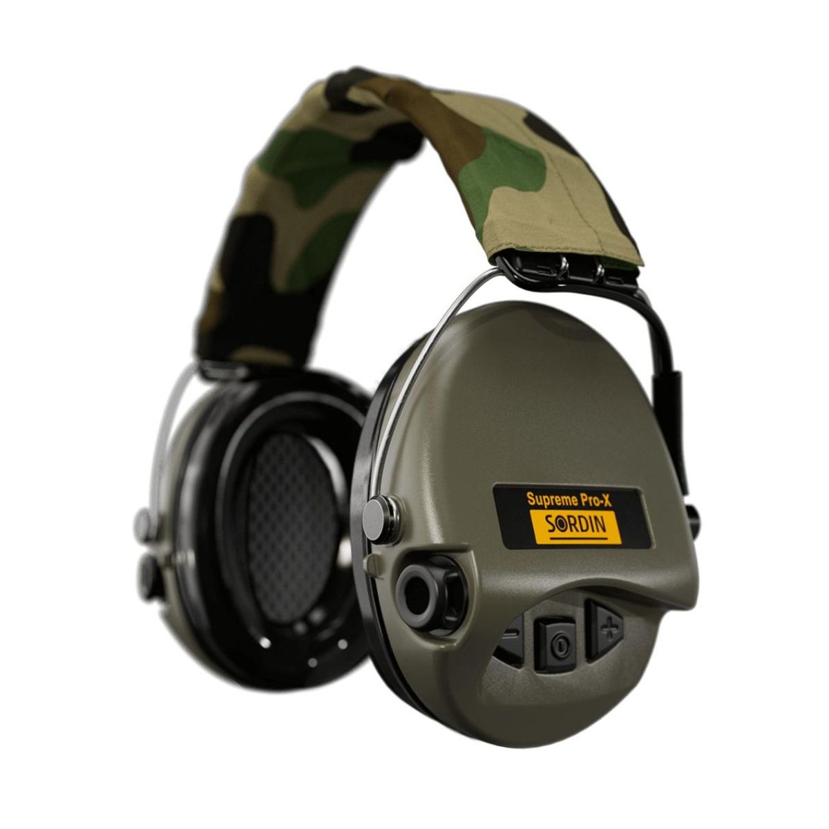 Pro-X Kopfband | Gehörschutz | Gelkissen | Kopfband Camo | Cups blk