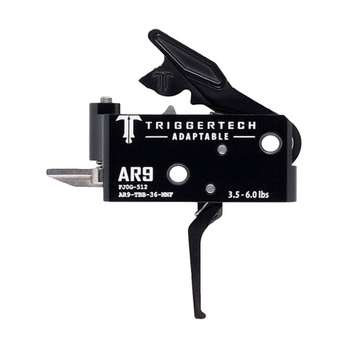 AR9 Adaptable Flat Black | Adjustable 3.5-6.0 Lbs | Schwarz