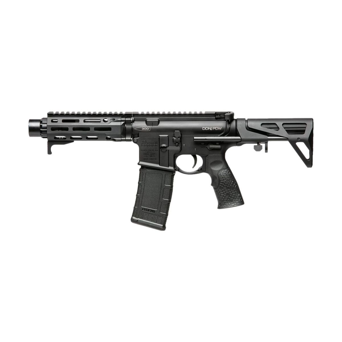 DDM4 PDW SBR | 7" | .300BLK | Schwarz