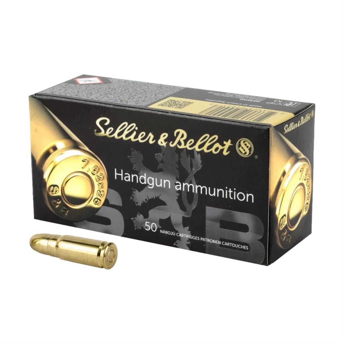 FMJ | 85grs | 5.5g | 7.62x25mm | 50 Schuss