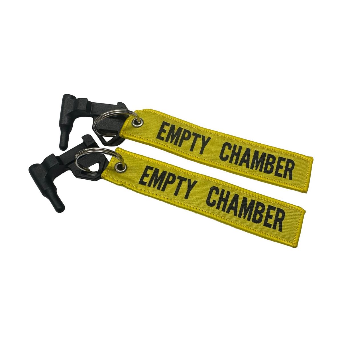 Safety Flag | Chamber Flag | 2er-Pack "Empty Chamber" | - Gelb/Schwarz