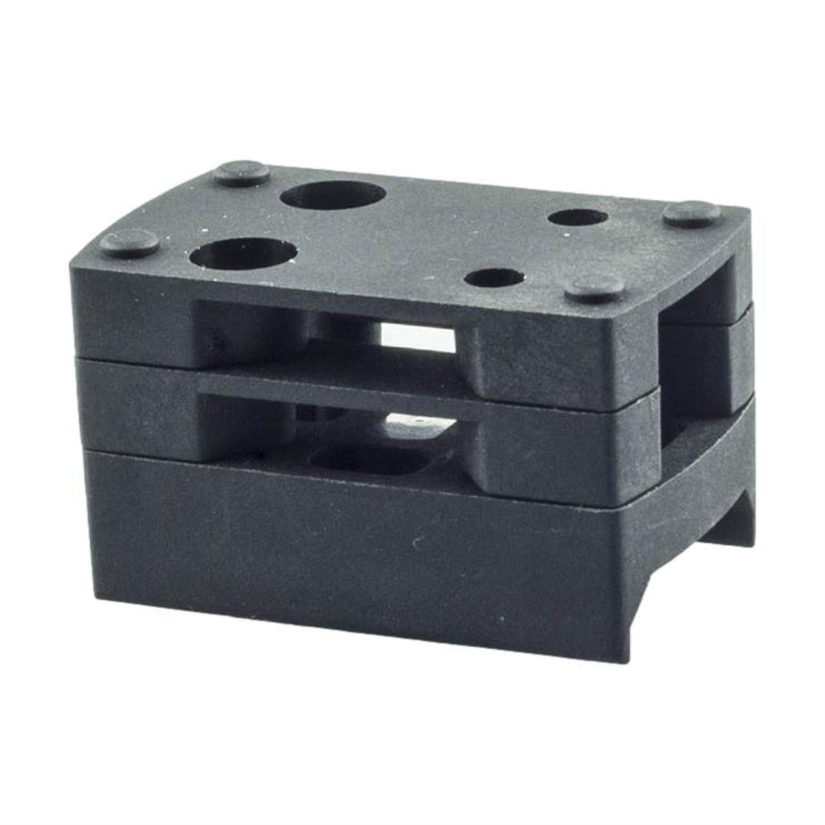Aluminium Picatinny Mount for RMS/SMS | with Triple Height Spacers