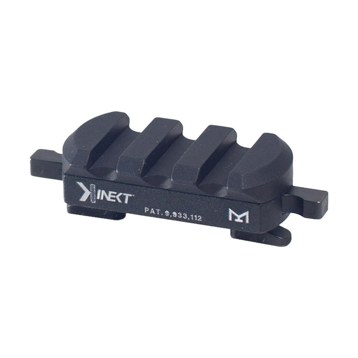 MLOK Picatinny Rail | 3 Slots | Schwarz