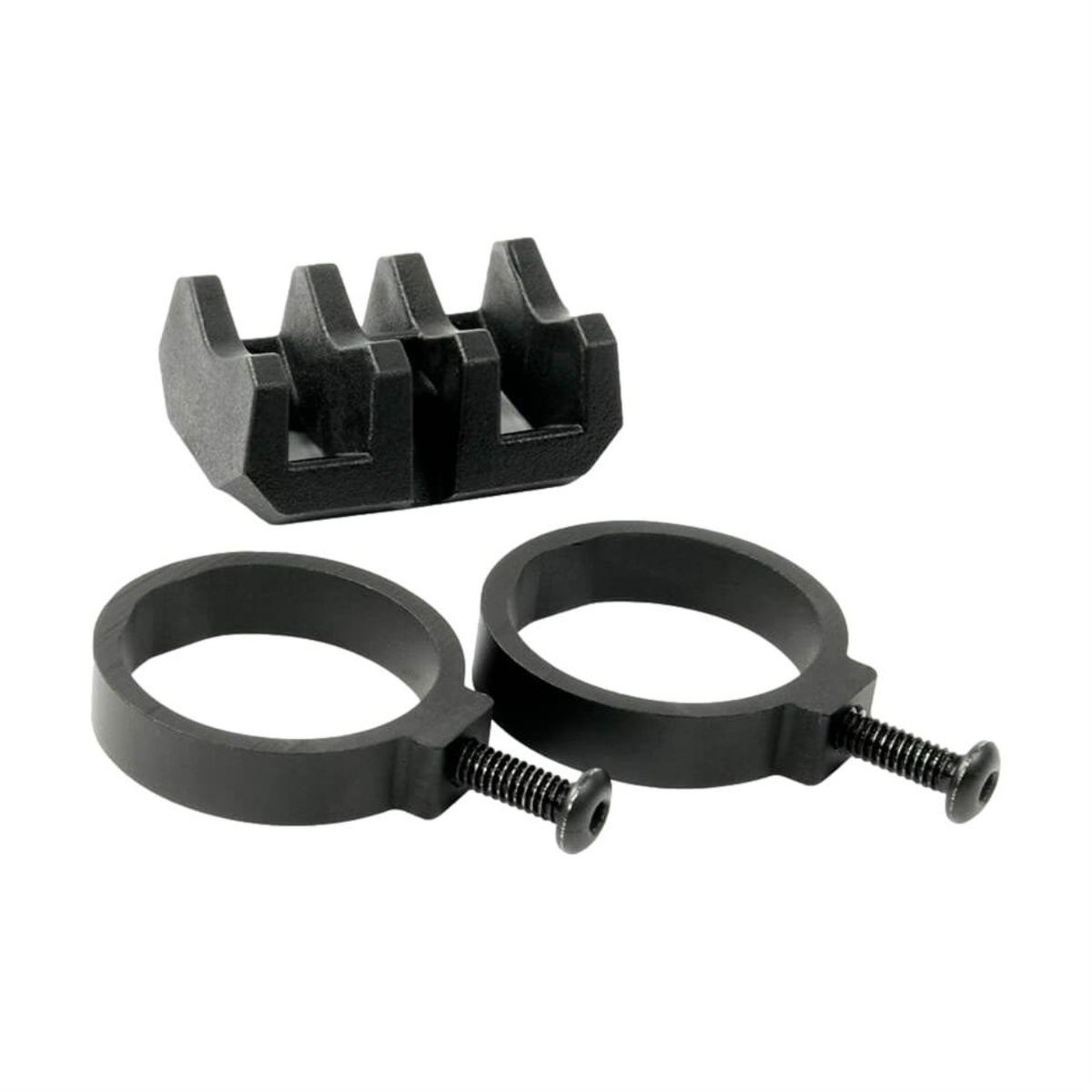 Light Mount V-Block and Rings | 19-26.5mm - Schwarz