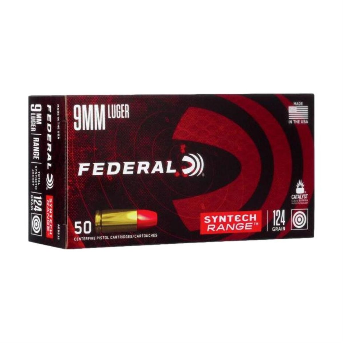 Syntech | 8g | 124grs | 9mm Para | 50 Schuss