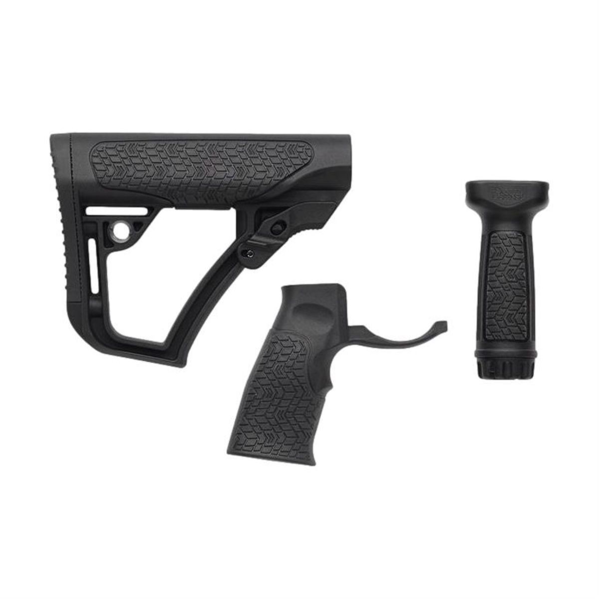 Furniture Combo | Schaft | Pistolengriff | Picatinny Vertikalgriff | - Schwarz
