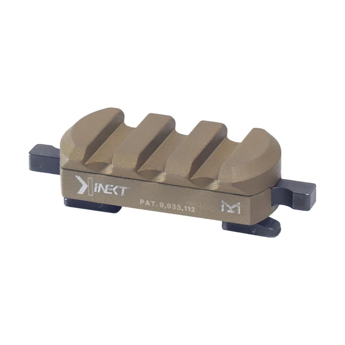 MLOK Picatinny Rail | 3 Slots | FDE