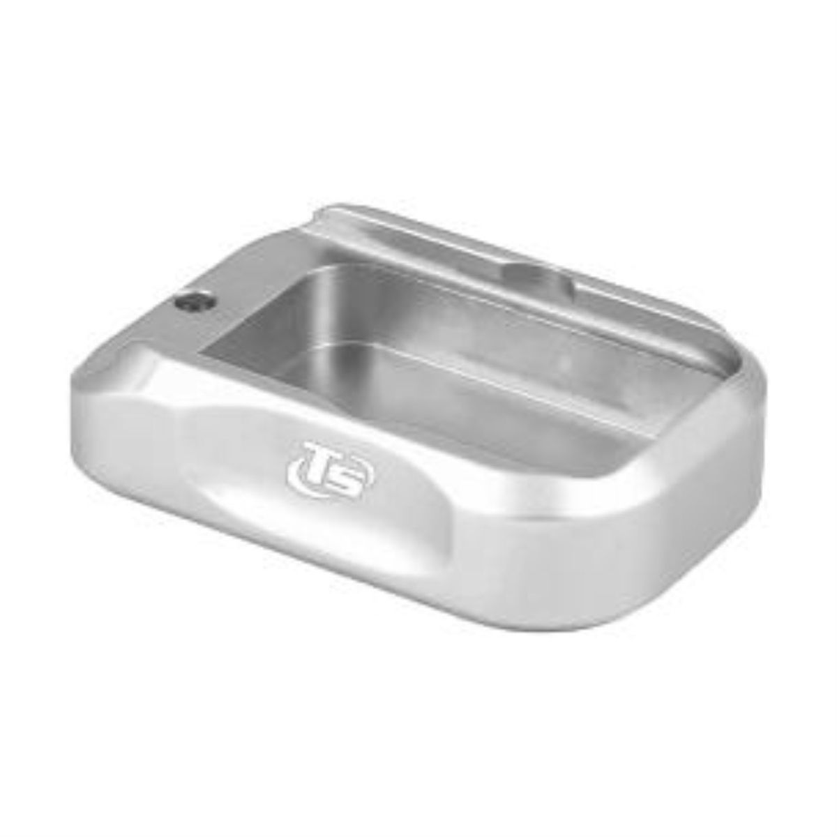 +1 Magazinerweiterung Glock | Silber