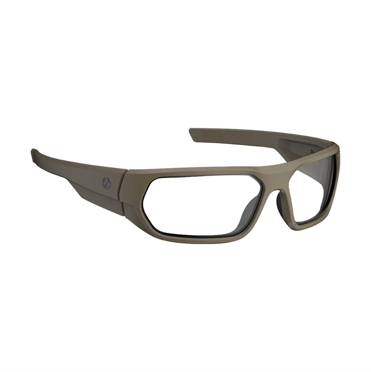 Radius Eyewear | Non-Polarized | FDE | Clear Lens with no Mirror