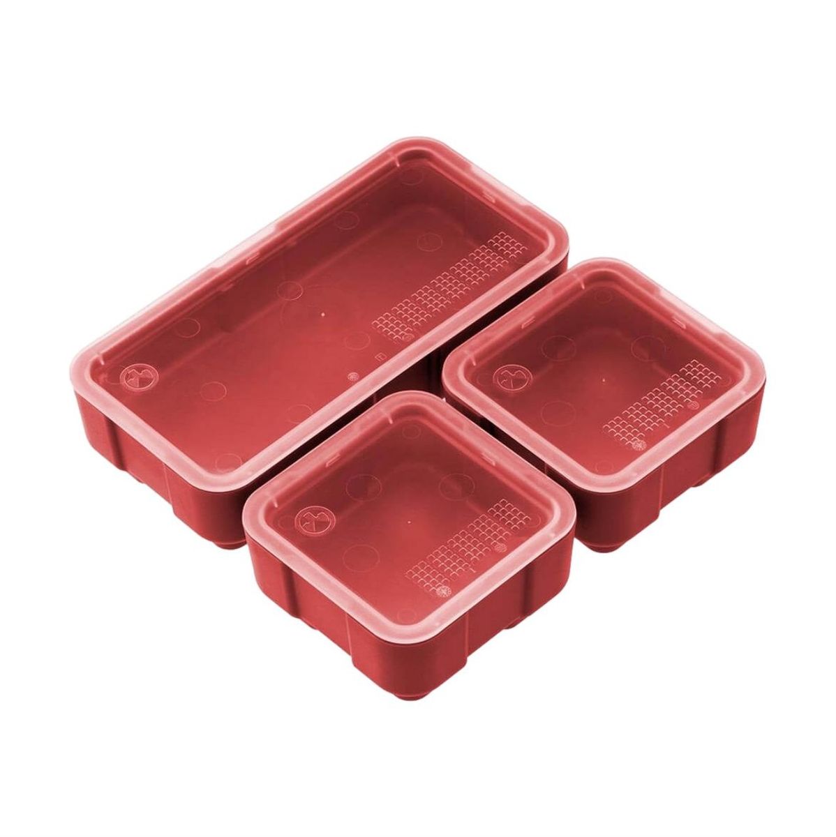 DAKA® Bins | 2X4, 2X2 | - Rot
