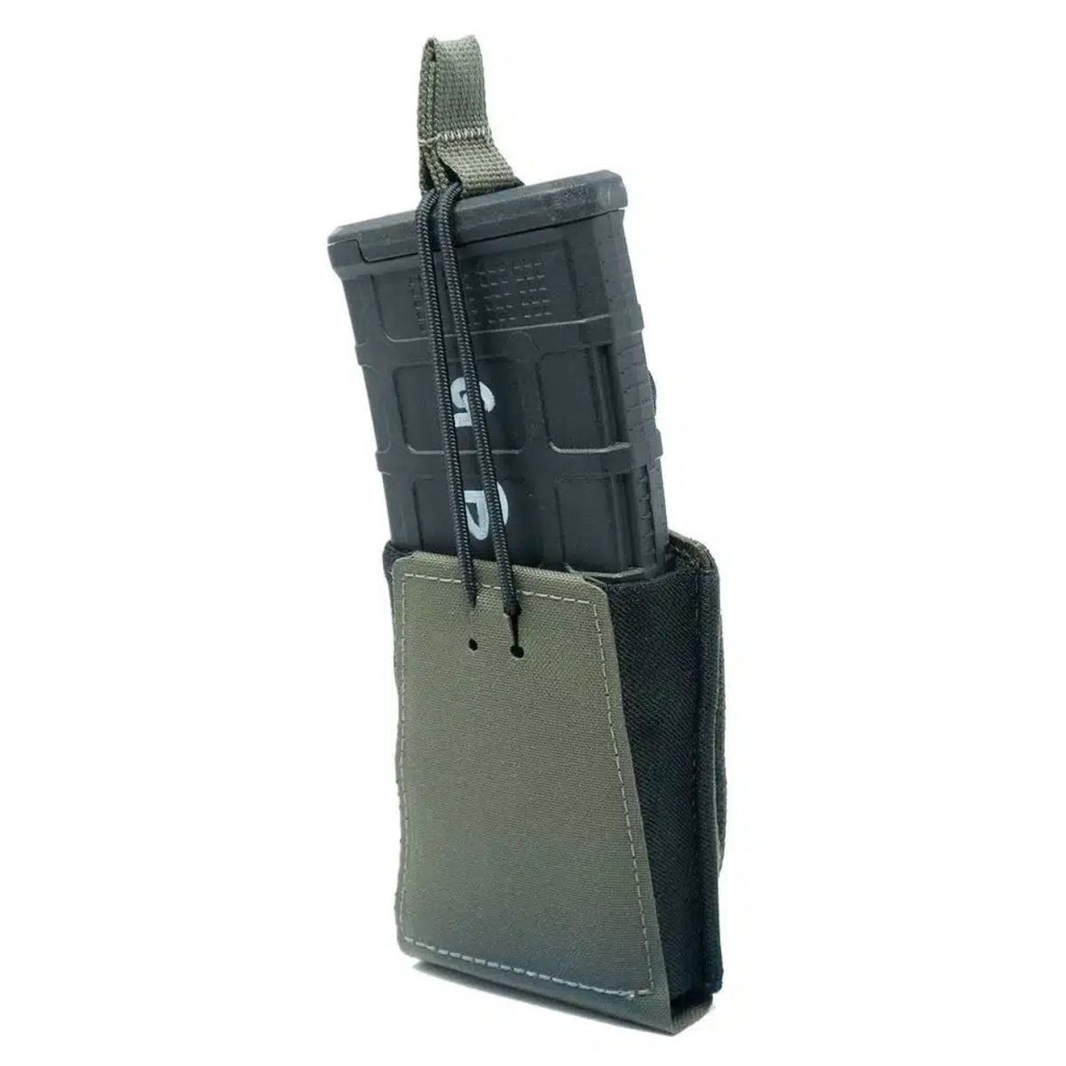 Single Rifle Magazine Pouch 5.56 | Bungee Retention - Ranger Green