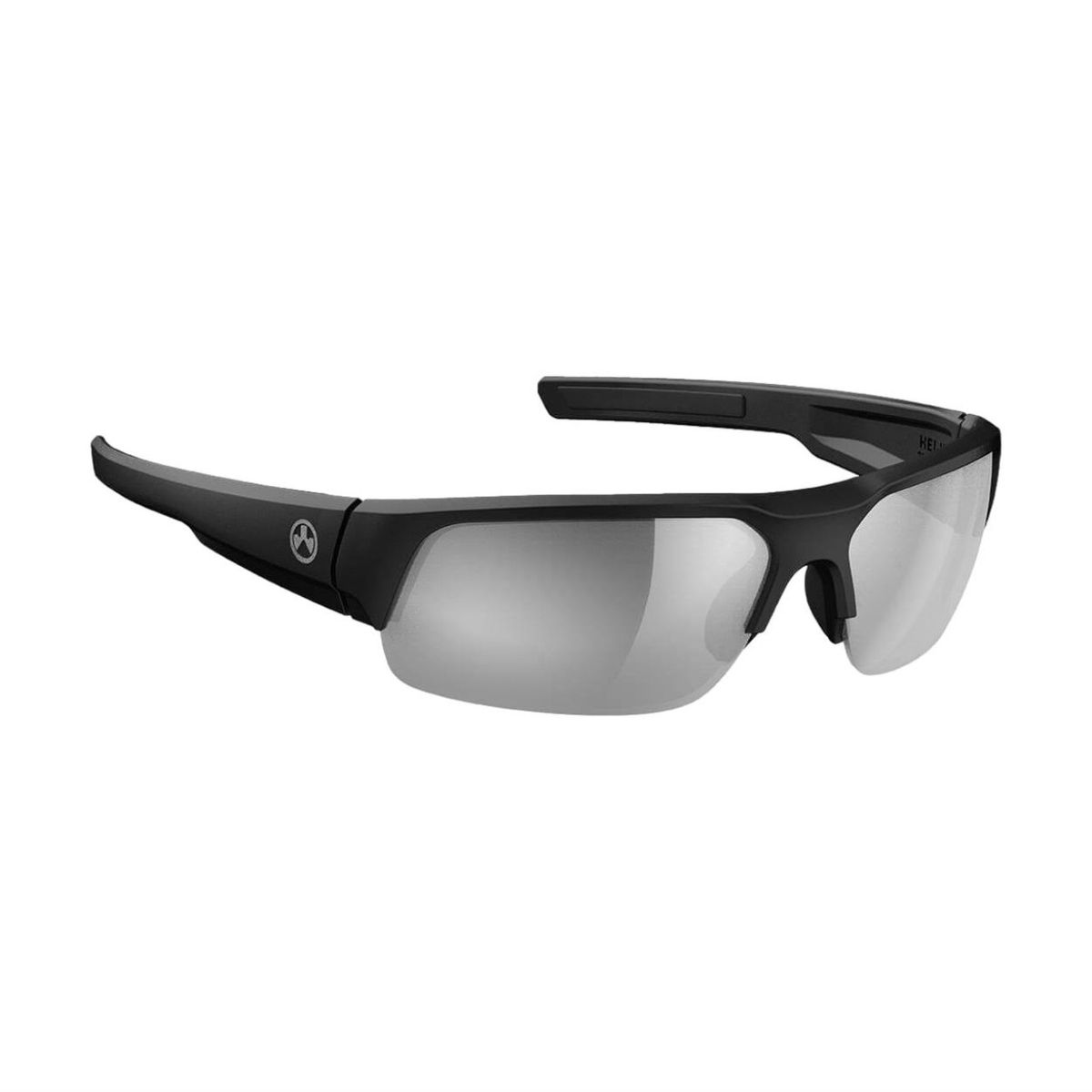 Helix Eyewear | Polarized, Gray Lens with Silver Mirror