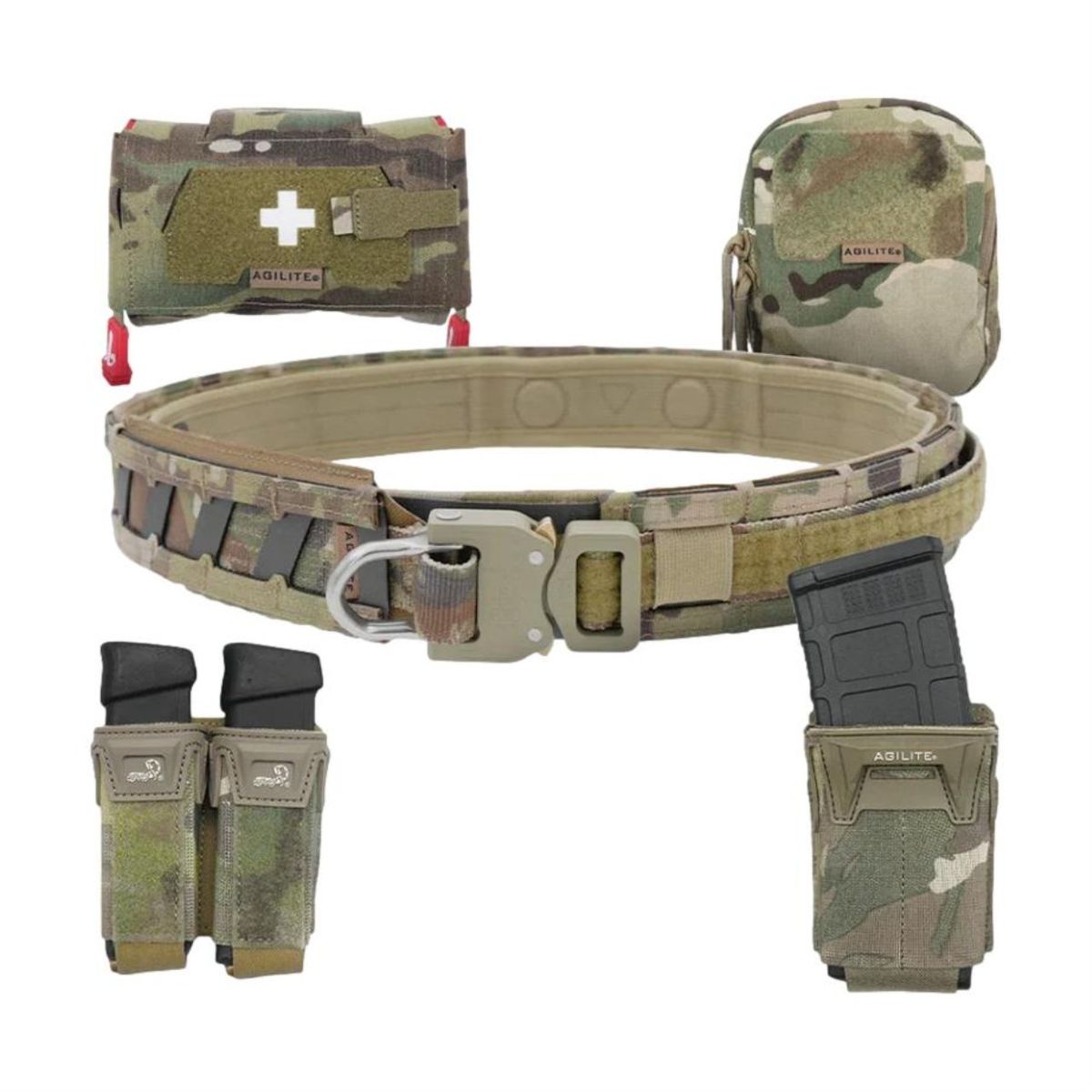 MAGNETIX BATTLE BELT LOADOUT | Multicam | M