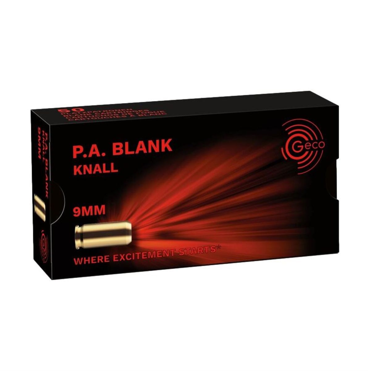 Blank Ammo PA | 9mm Para | 50 Schuss