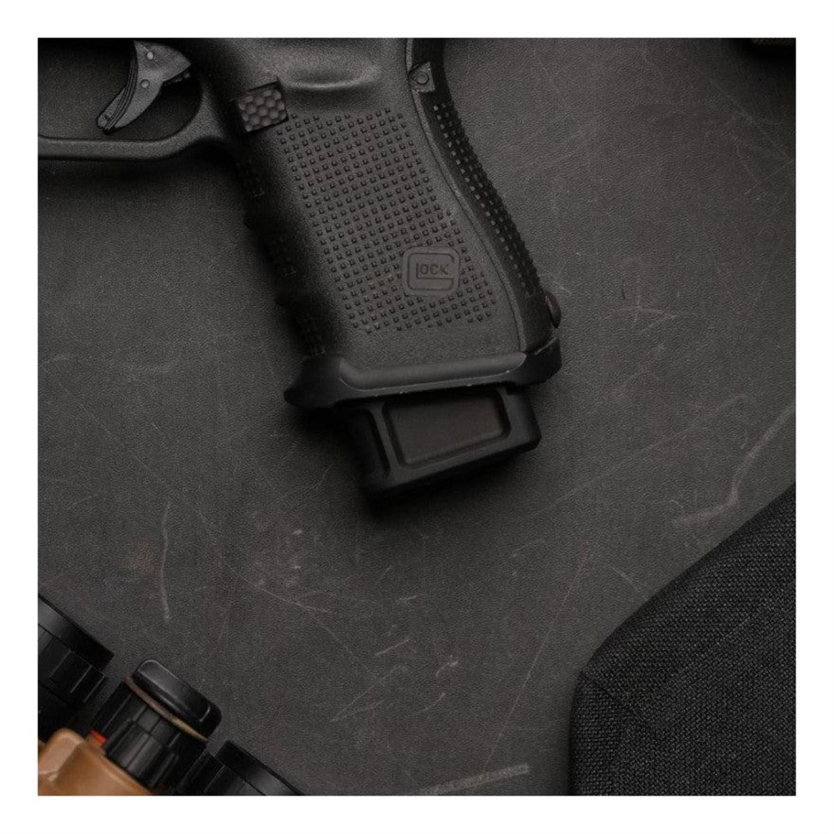 +2 Magazinerweiterung Glock17 | Schwarz