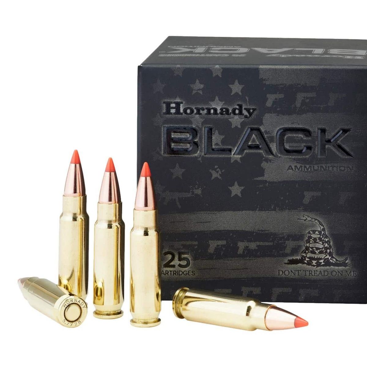 Black | 2.5g | 40gr | 5.7x28mm | - 25 Patronen