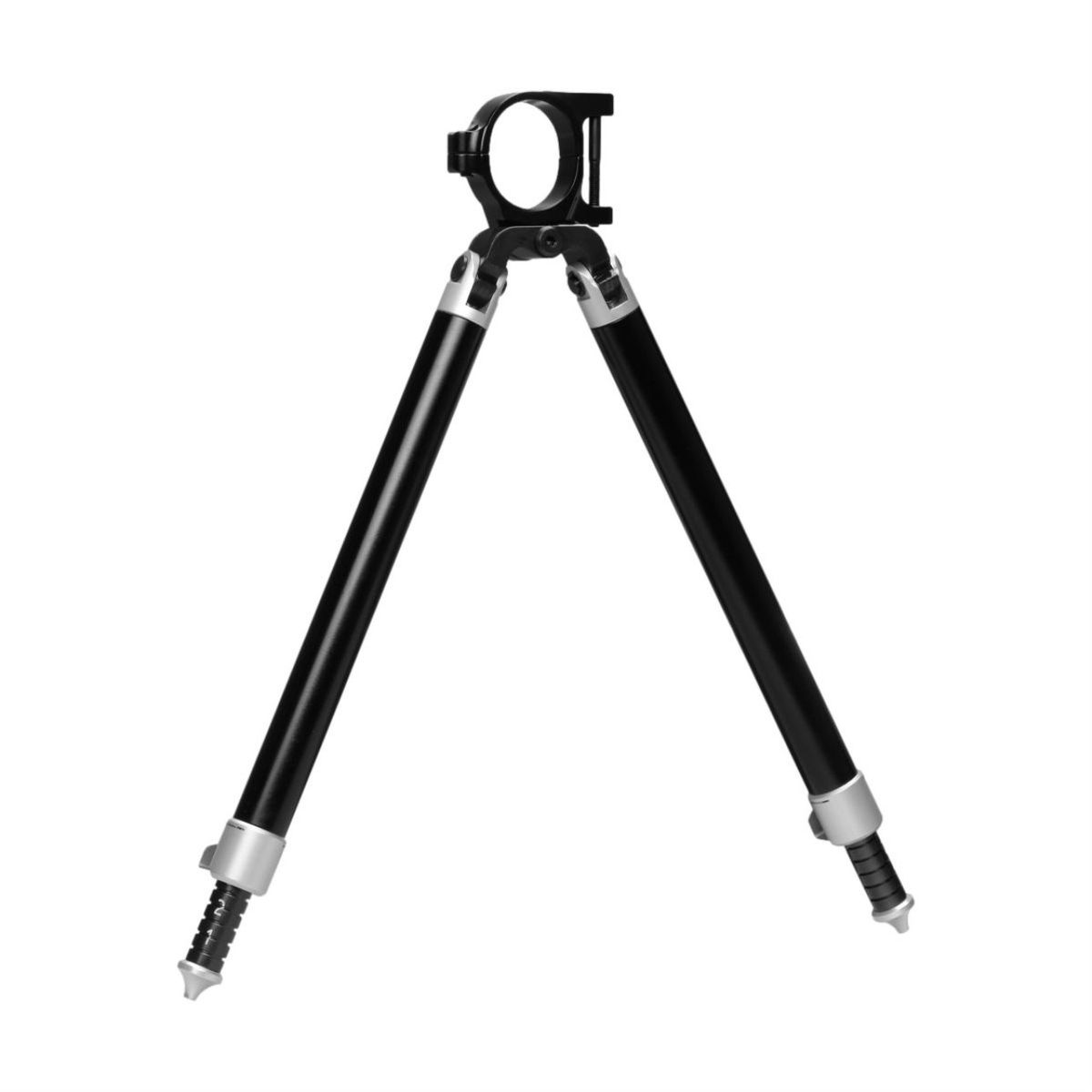 Zweibeinstütze K31/JG11 verstellbar | Schwarz/Silber/Grau Modell Quick