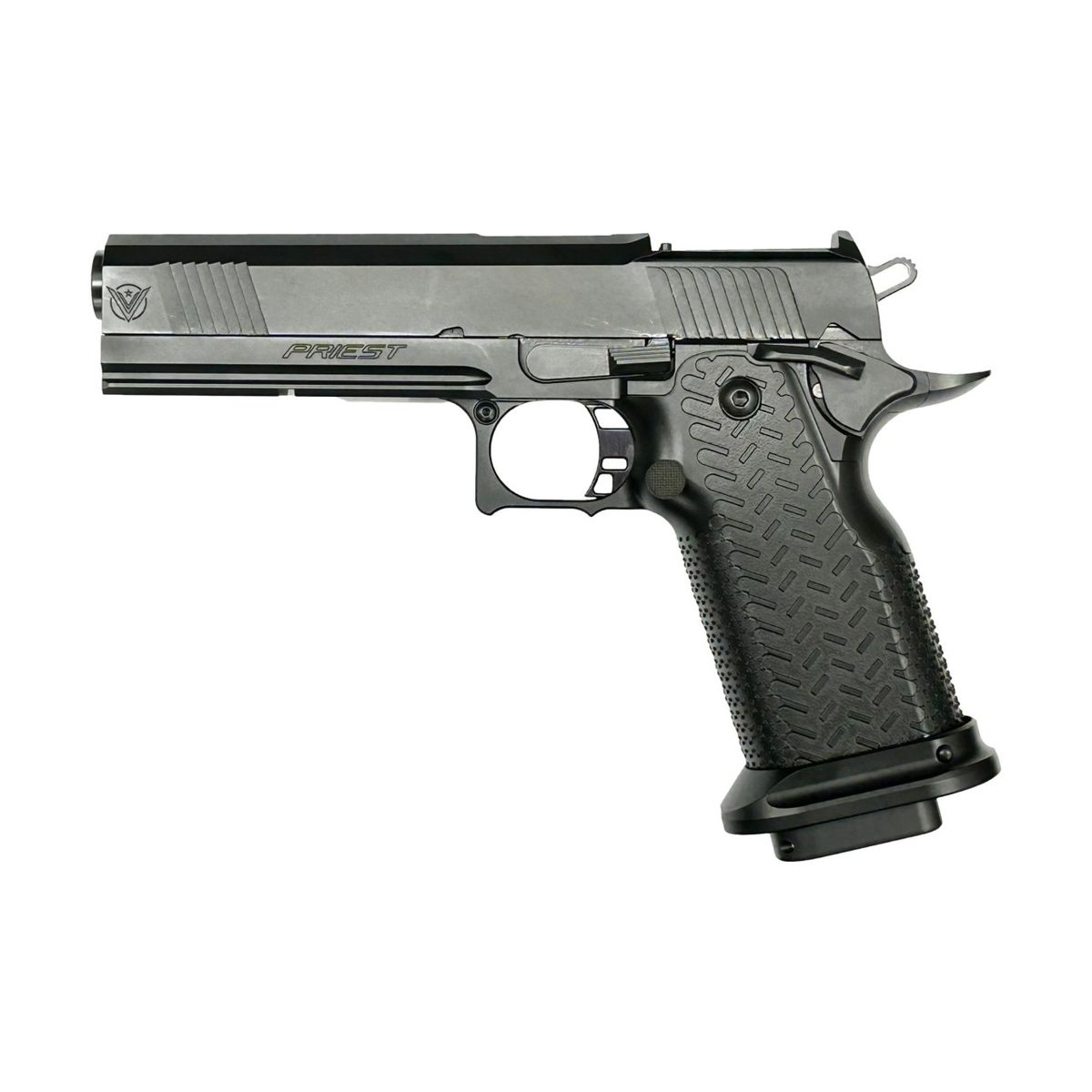 1911/2011 PRIEST 5" | 9mm Para | Schwarz | Hybrid Grip