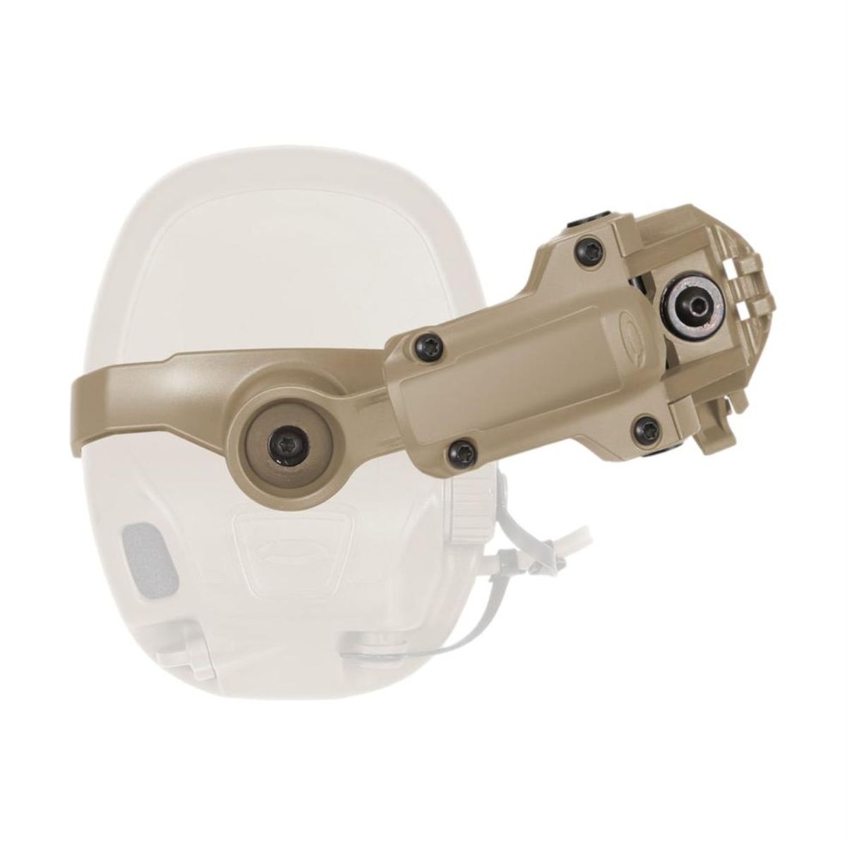 AMP Headset Helmet Rail Mount Kit | Tan 499