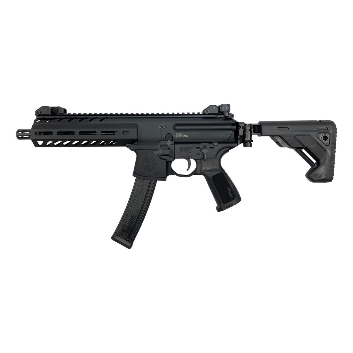 MPX SBR | 8" | 9 mm Para | Schwarz