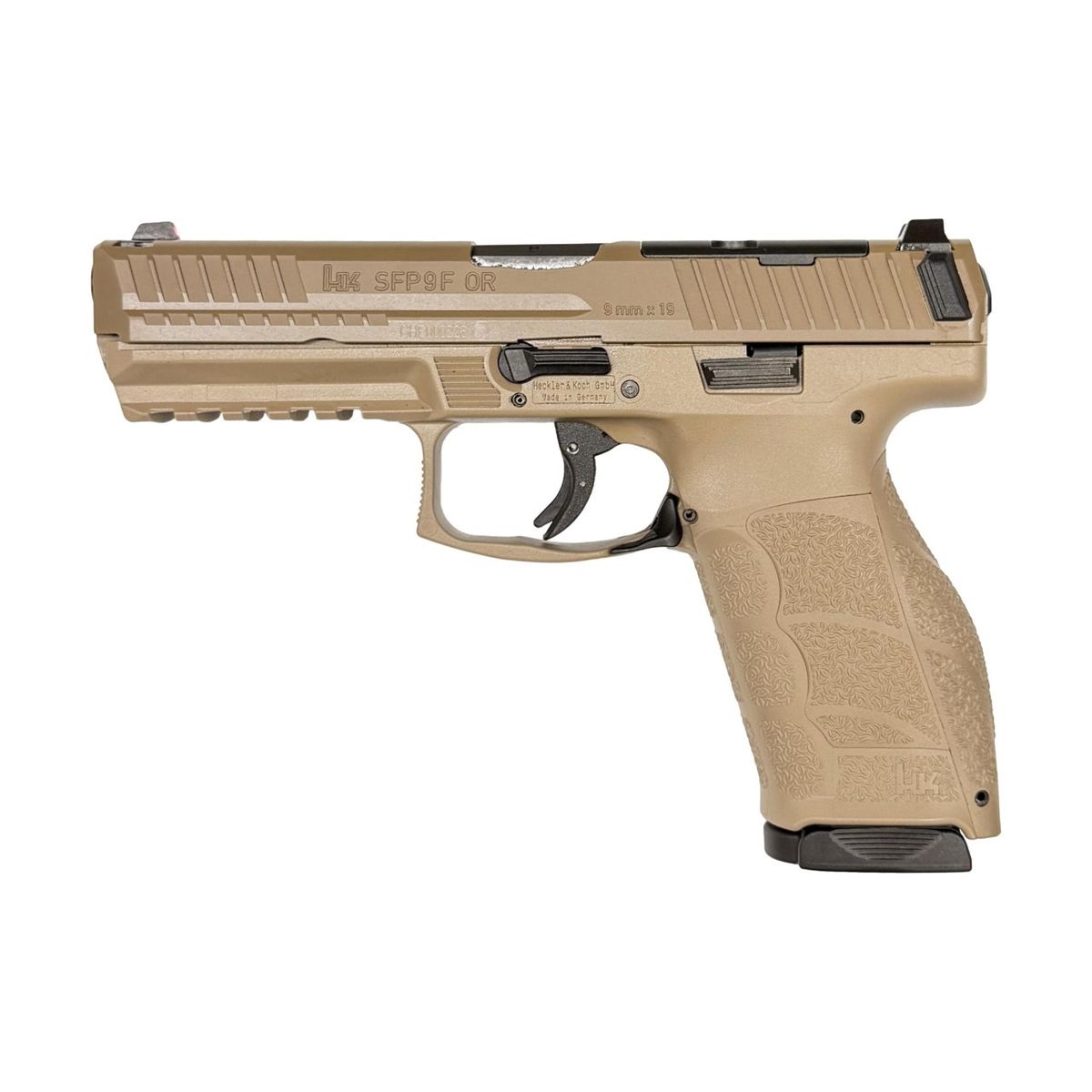 75-Jahre H&K Spezial Edition SFP9F OR A1 | 9mm Para | FDE