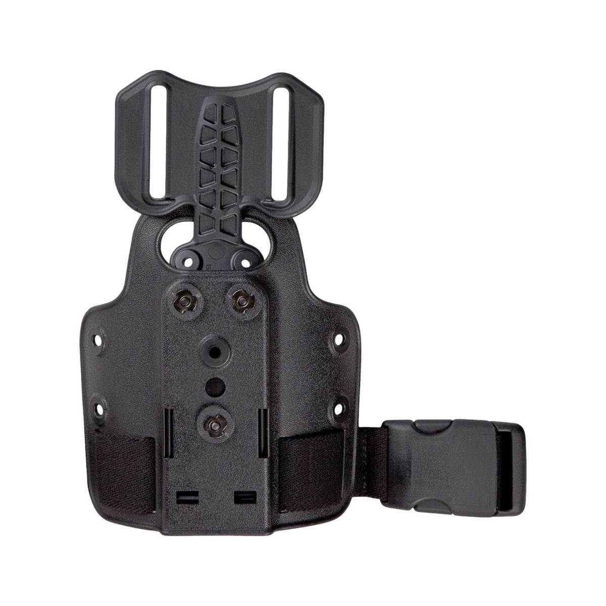 Safariland Single Strap Leg Shroud mit Drop Flex Adapter (DFA) | Schwarz