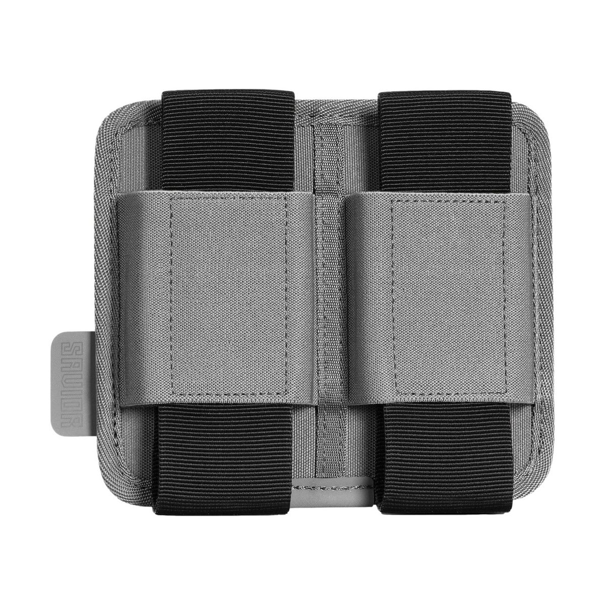 AR-15/AK-47 Mag Holder Hook Backing | 2 Slot | - Grau