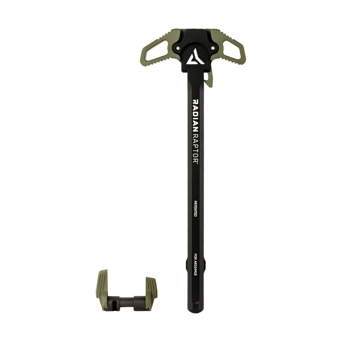 Raptor Charging Handle & Talon AMBI 45/90 Safety | AR15/M16 | OD Green