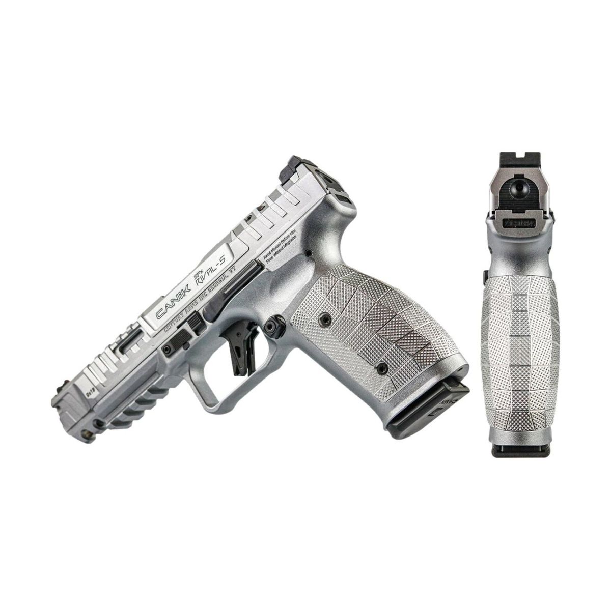 Canik SFx Rival-S Palm Swell GridLOK | Aluminum | - Raw Aluminum