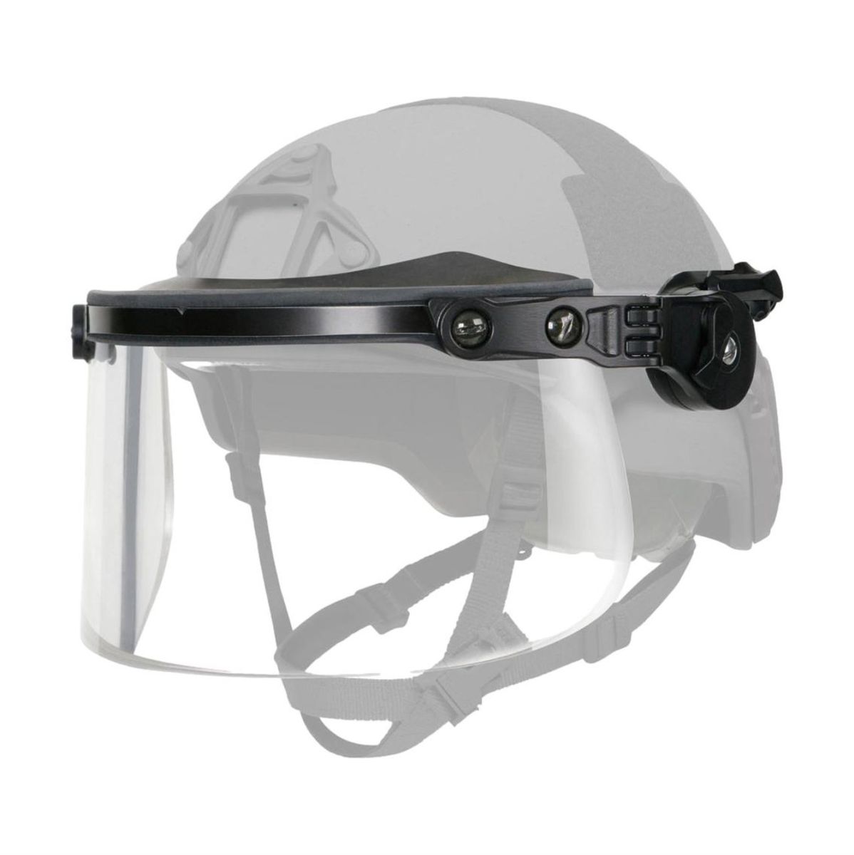 Multi-Hit Handgun Face Shield