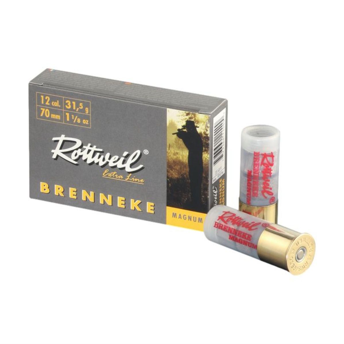 Schrotpatrone Brenneke | 31.5g | 12/70 | 5 Schuss