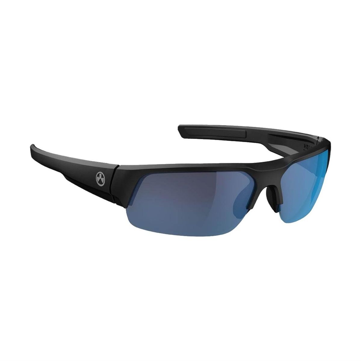 Helix Eyewear | Polarized, Bronze Lens with Blue Mirror