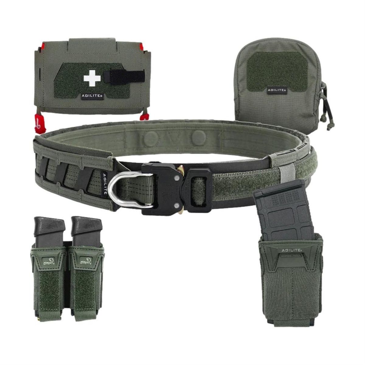 MAGNETIX BATTLE BELT LOADOUT | Ranger Green | L